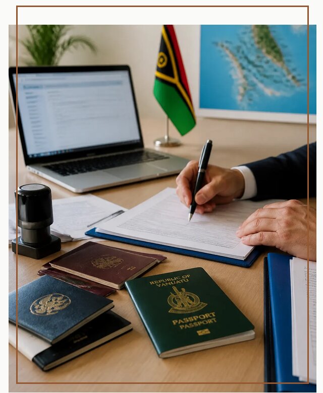 Оформление гражданства Вануату в Туймазы под ключ и сопровождение